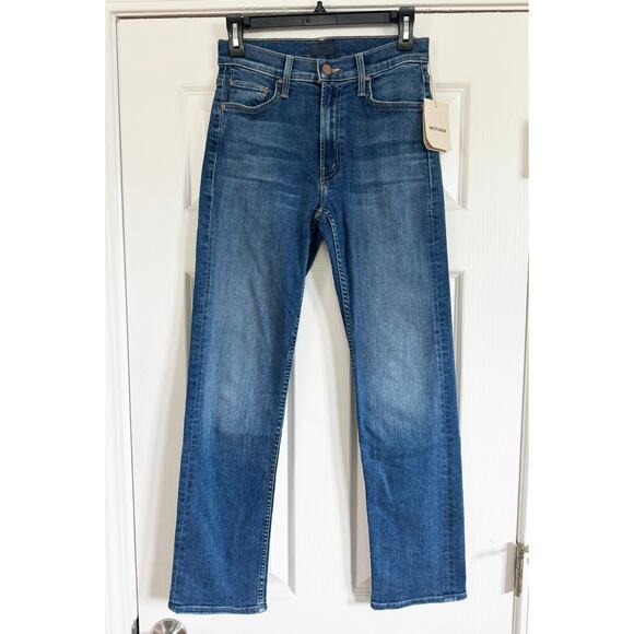 MOTHER THE MID RISE RIDER FLOOD JEANS RIGHT ON - Picture 6 of 10